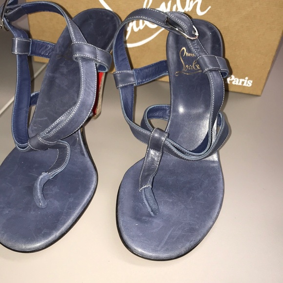 NWOT CHRISTIAN LOUBOUTIN SANDALS - Picture 2 of 7